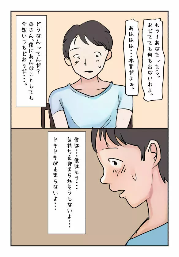 【近親相姦体験】入浴中の母さんにぼくが中出しした日に妊娠しちゃったの? - page10