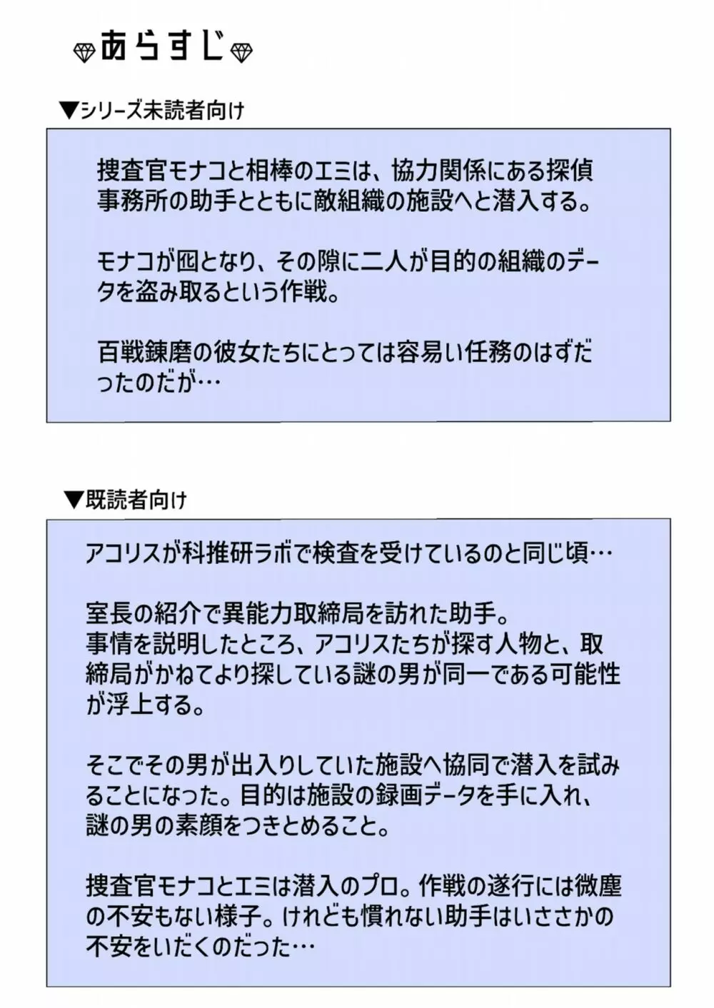 潜入捜査官モナコ 〜100日後に快楽堕ちする不感な名探偵5.5〜 - page3