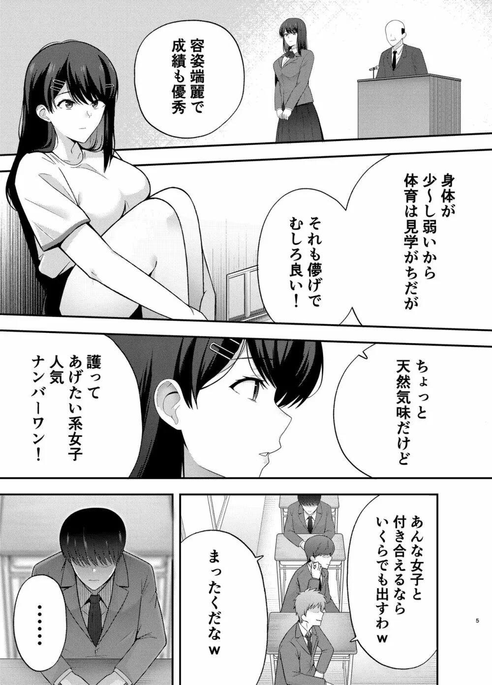 服従教室1 洗脳ガスでクラスメイトにヤりたい放題 - page5