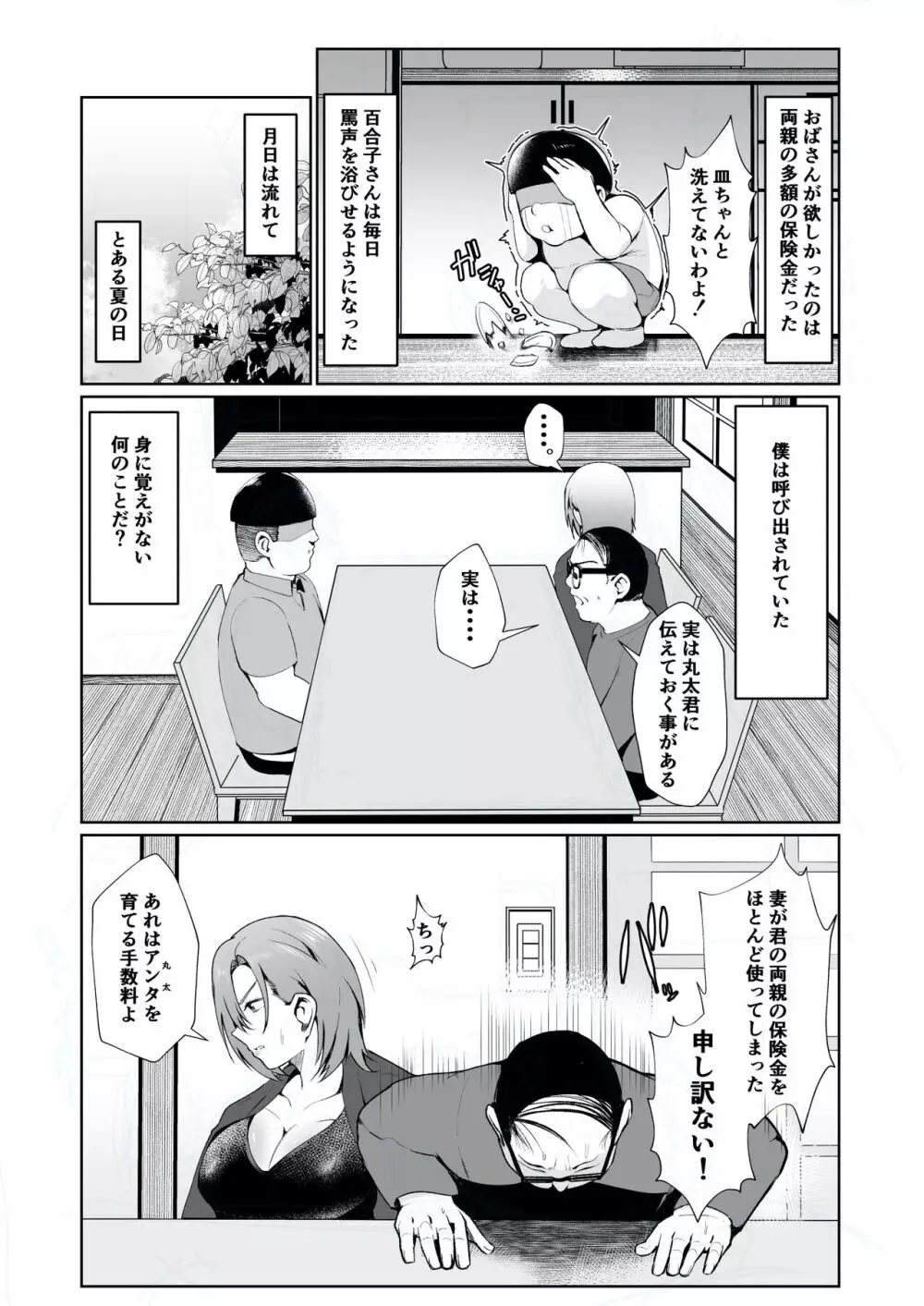 叔父さんが借金を妻の体で補填して欲しいと言われたので快諾した話 - page4