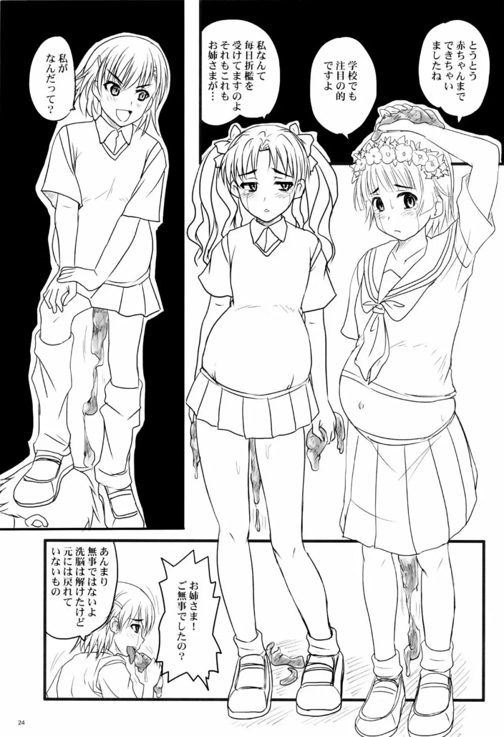 とある四人の超変態遊戯 - page23