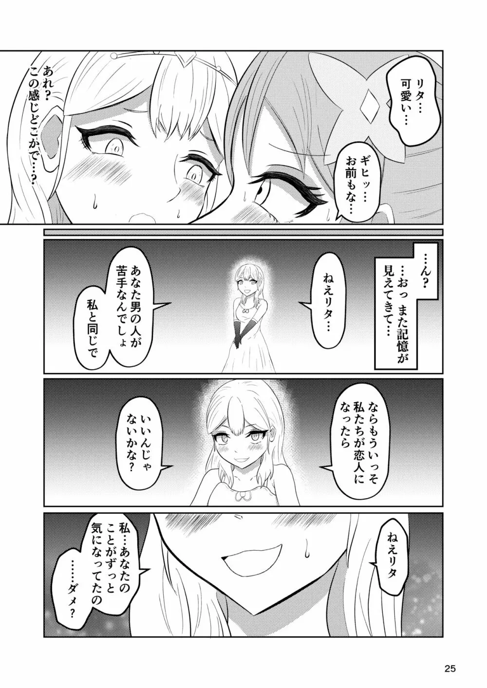 姫と騎士は泥濘に替わる - page24