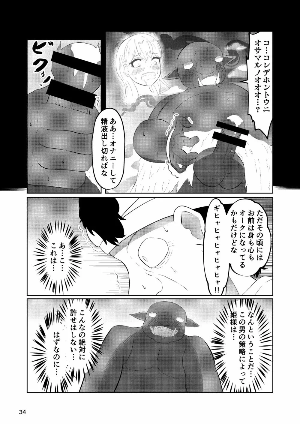 姫と騎士は泥濘に替わる - page33