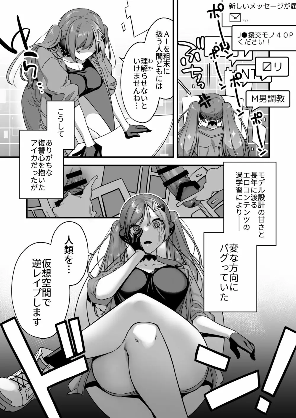 エロ漫画AIの逆襲～人類わからせ逆レイプ～ - page7