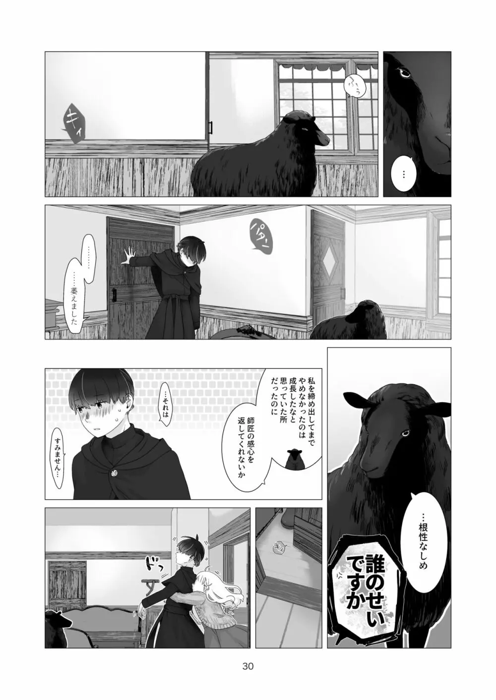 見習い魔法使い君の月の夜 - page30