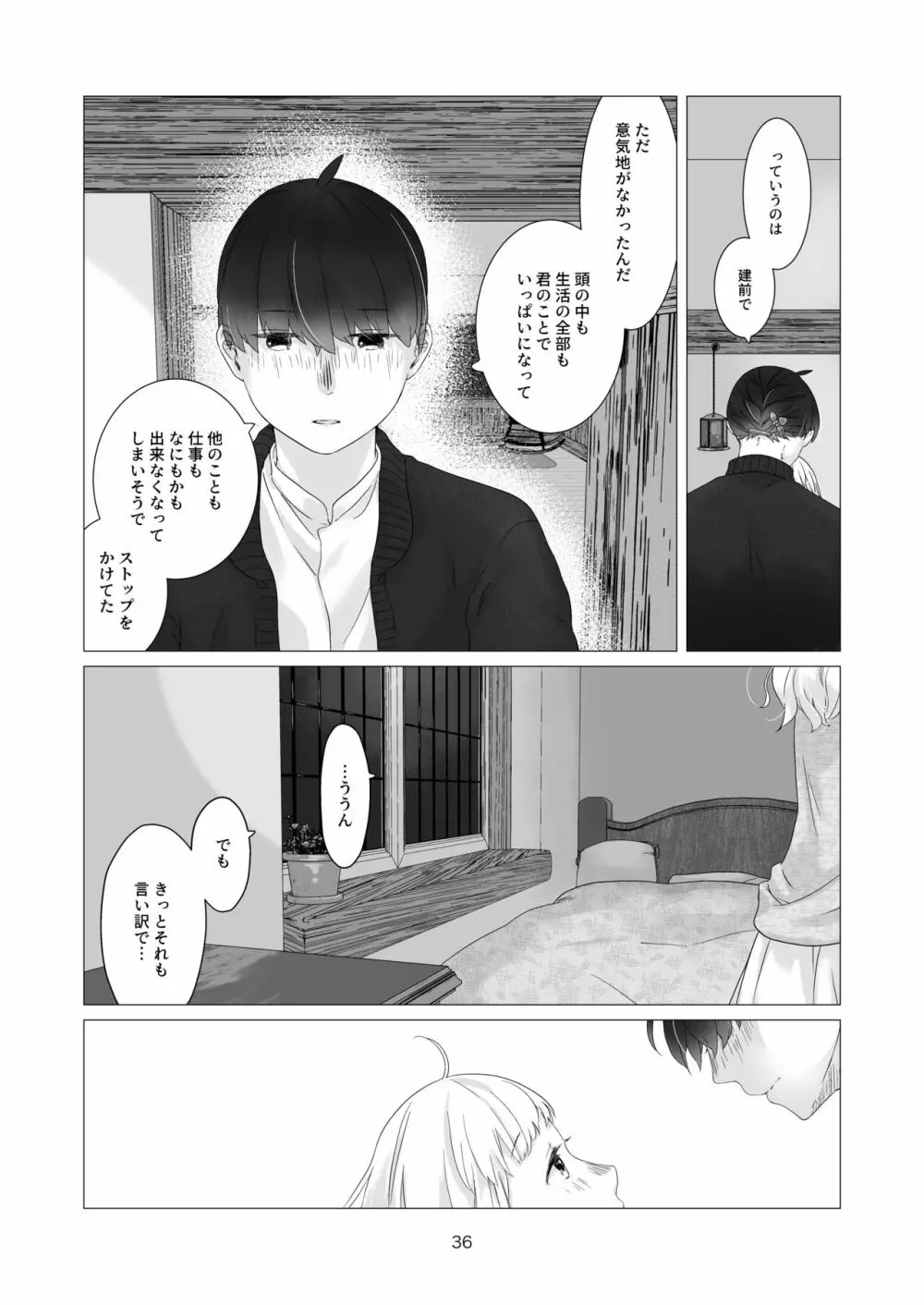 見習い魔法使い君の月の夜 - page36