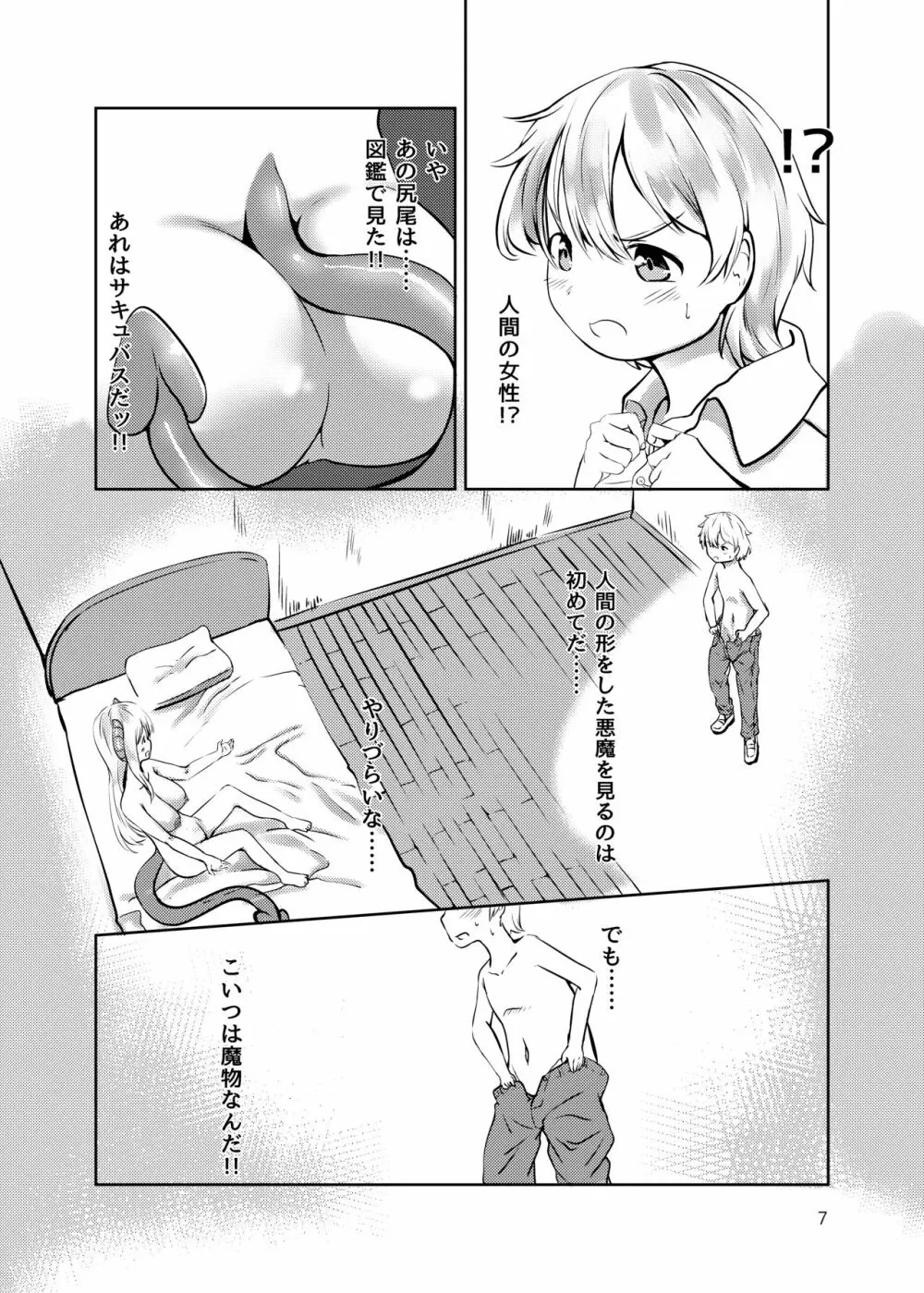 サキュバスの棲む家の罠 - page6