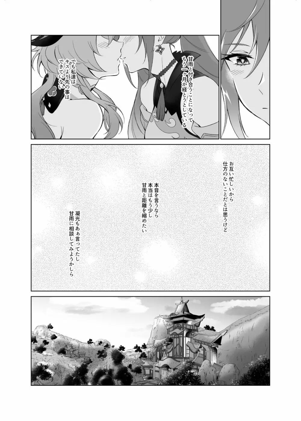 甘雨とえっちがしたい! - page5