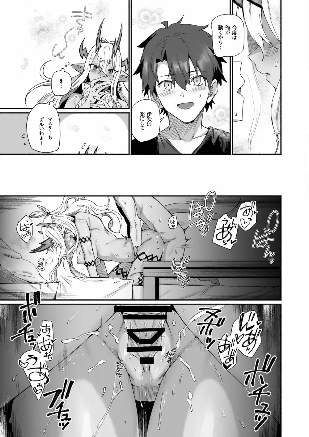 伊吹童子は甘えたい - page28