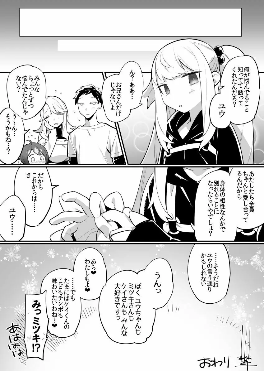 おにおねロリショタスワッピング漫画 - page7