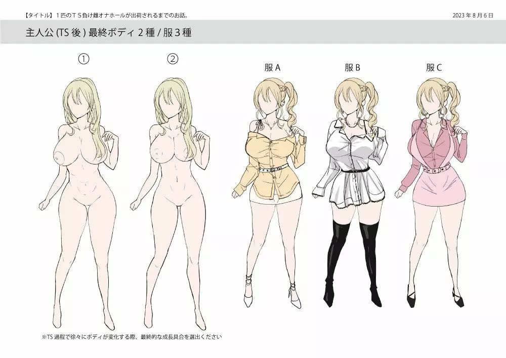 TSオナホール工場からえっちな女の子がひとり出荷される工程。アフターを添えて - page40