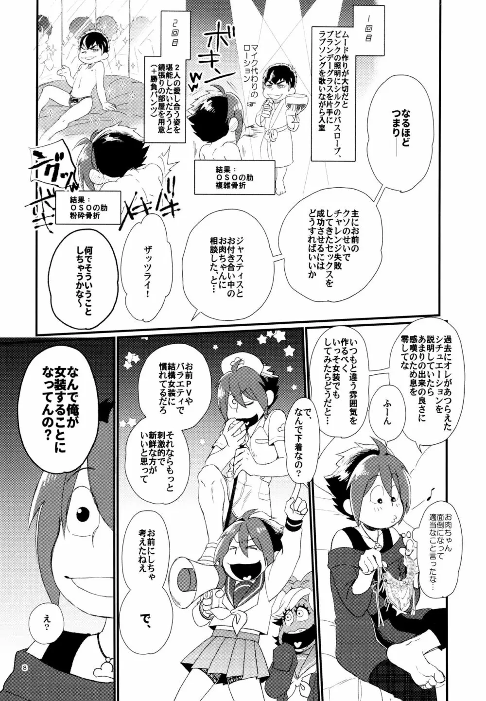 ＯＳＯが架羅の痛さを封印し童貞を卒業する本。 - page8