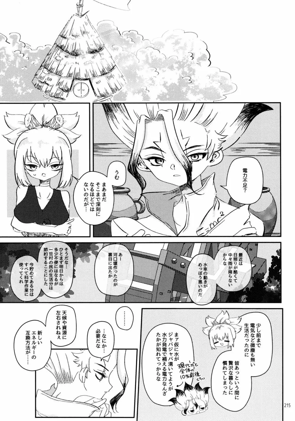 秘密のコフレ【ゲン千性癖アンソロジー】 - page215