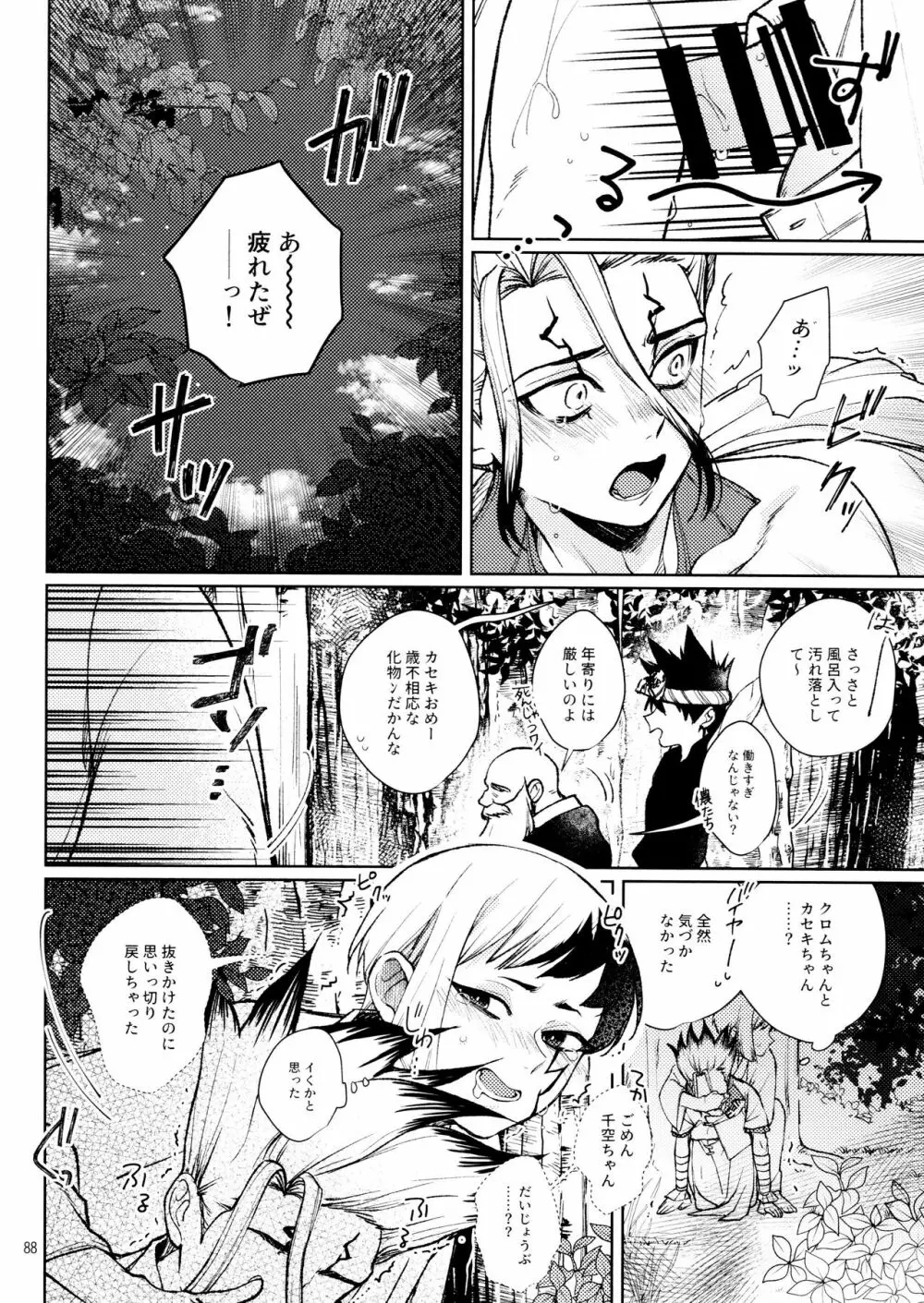 秘密のコフレ【ゲン千性癖アンソロジー】 - page88