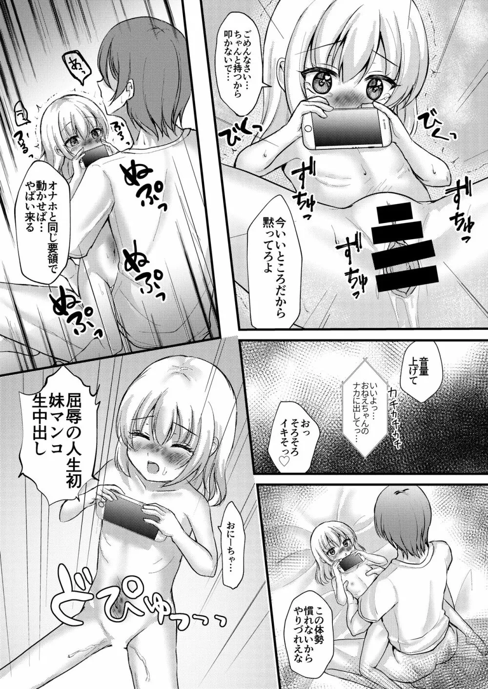 諸般の事情で妹レイプしてみた。 - page15