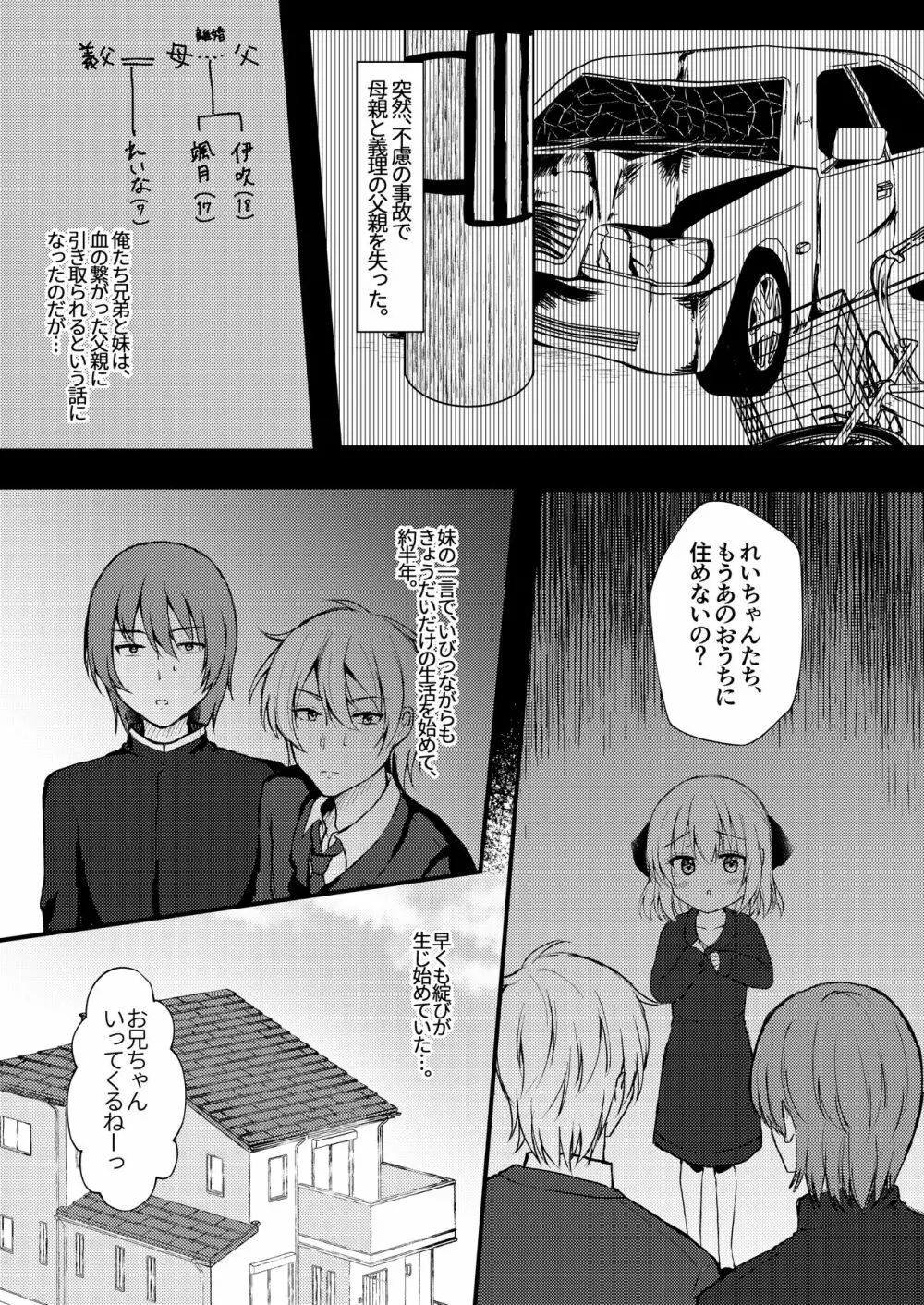 諸般の事情で妹レイプしてみた。 - page3