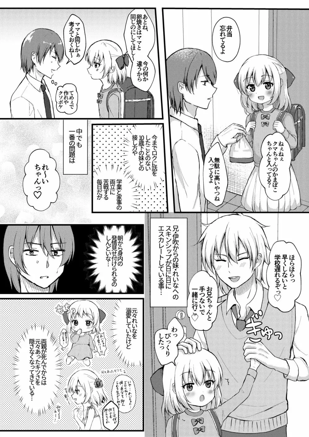 諸般の事情で妹レイプしてみた。 - page4