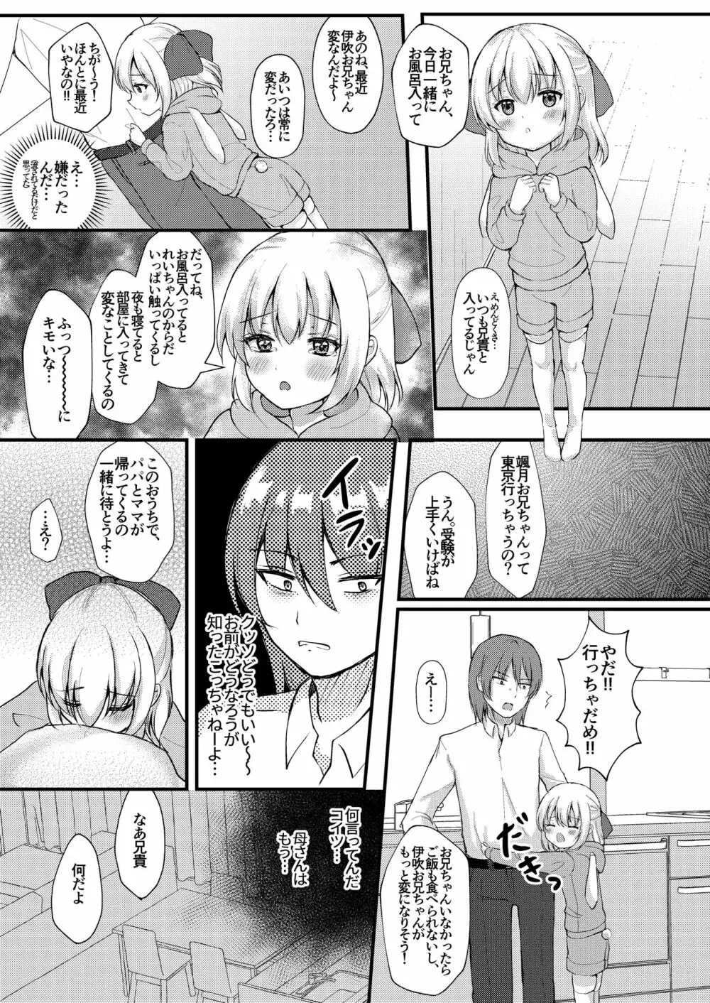 諸般の事情で妹レイプしてみた。 - page7