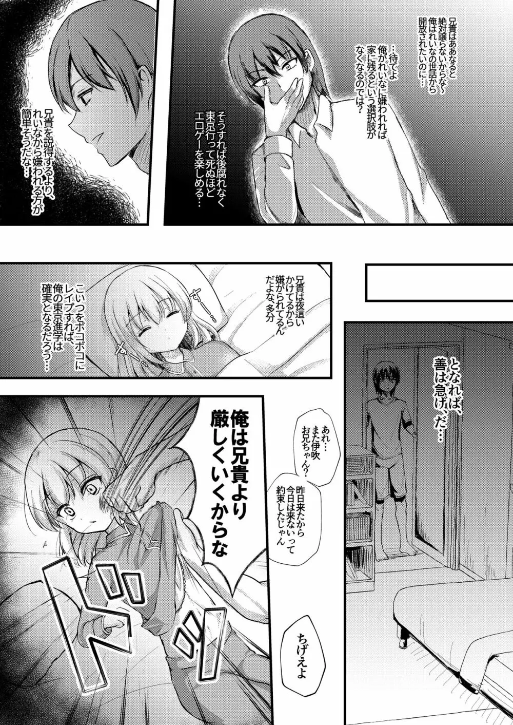 諸般の事情で妹レイプしてみた。 - page9