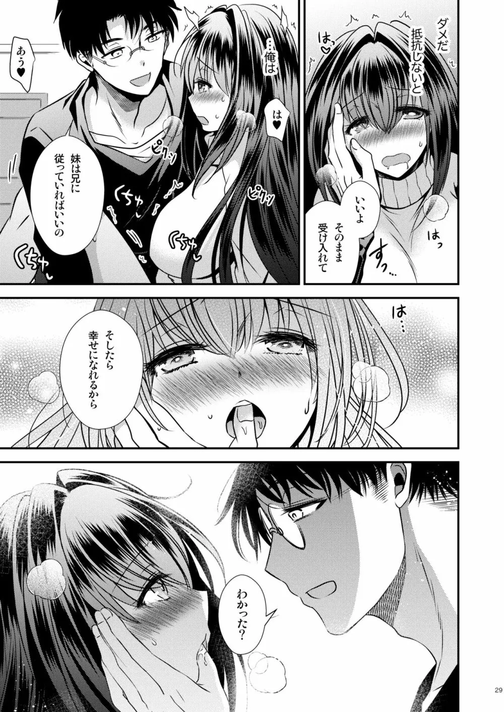 性欲処理に使っていた妹と入れ替わった兄 - page29