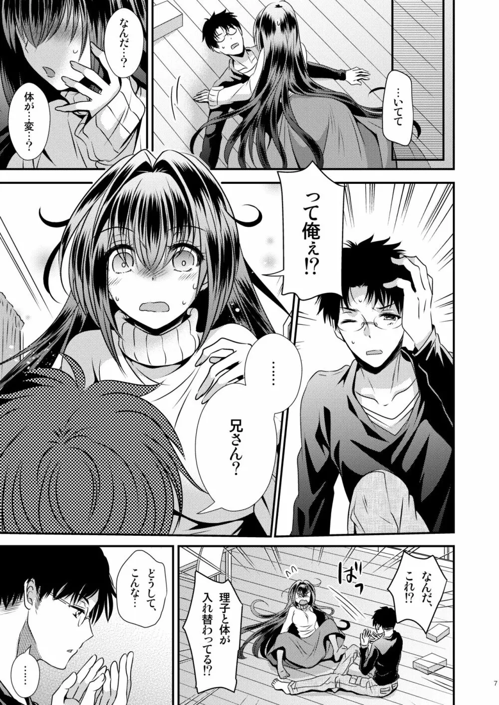 性欲処理に使っていた妹と入れ替わった兄 - page7