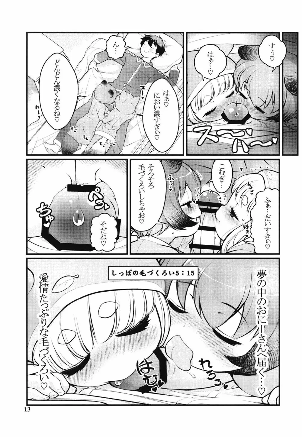 ケモミミモーニングるーてぃん2 - page12