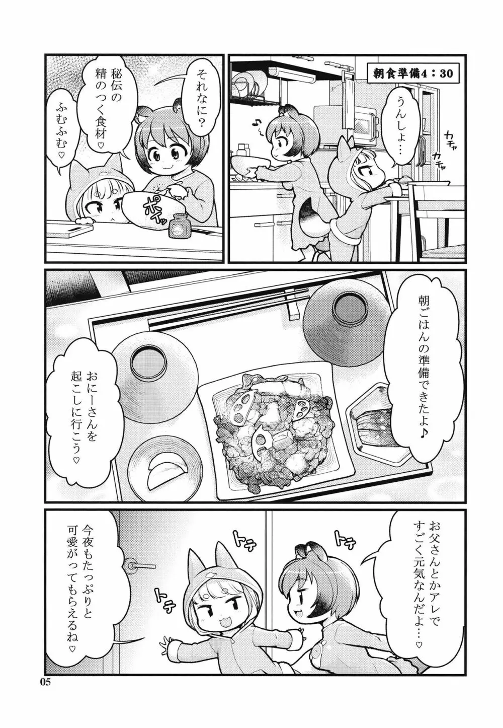 ケモミミモーニングるーてぃん2 - page4