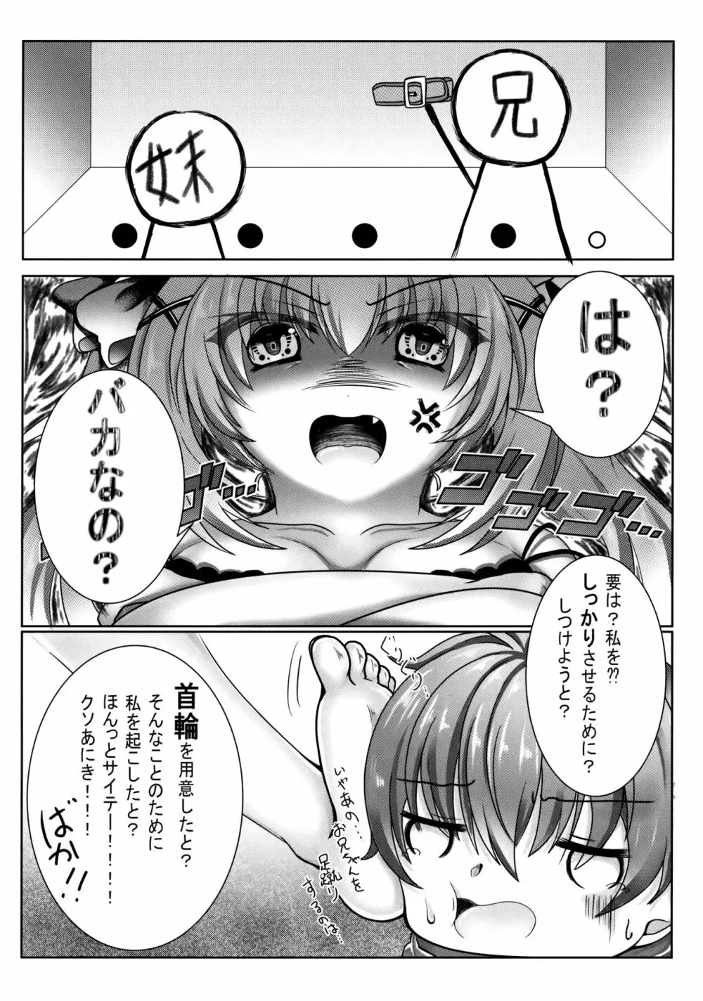 お兄ちゃんは妹を躾けたい - page5