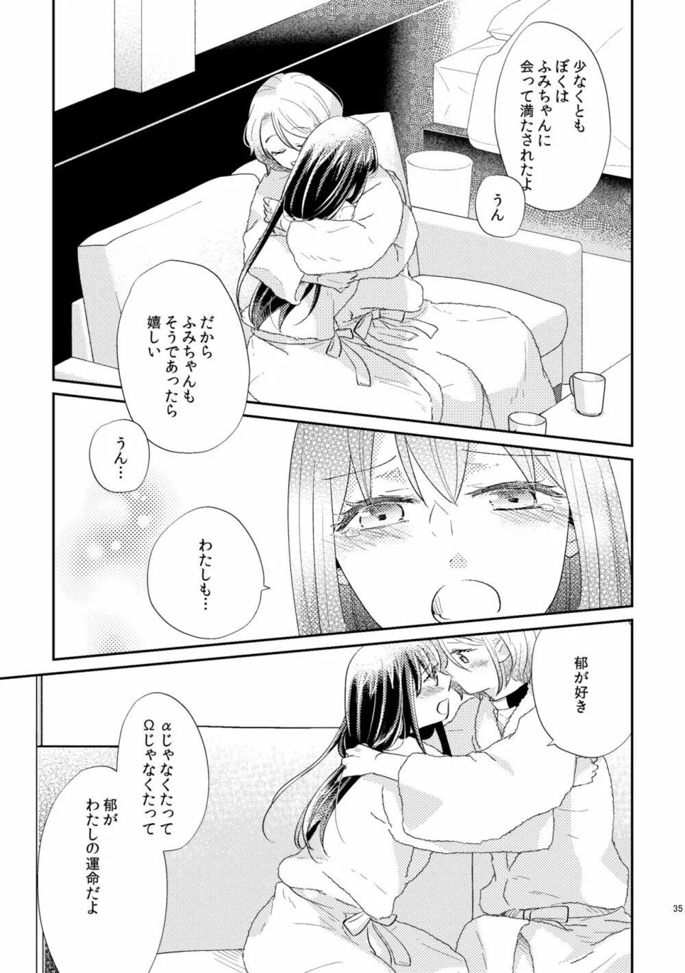 運命 男Ω×女α - page36