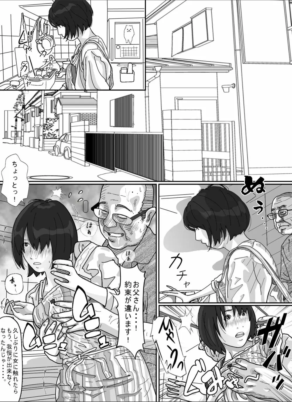 妻に先立たれた義父に犯された若妻。 - page24