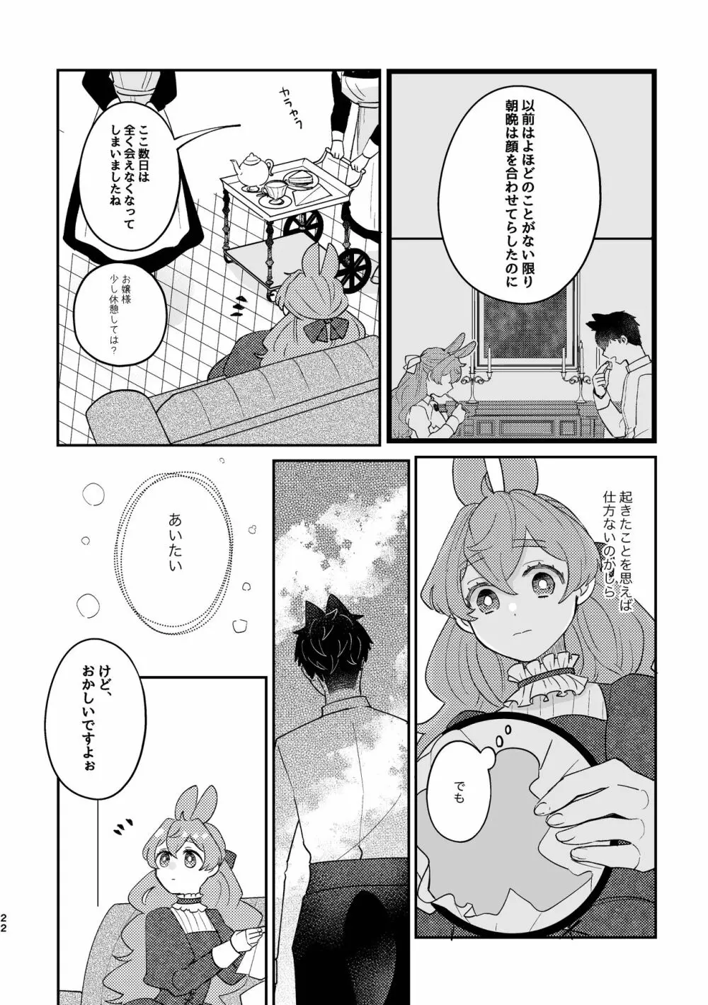 うさぎ令嬢とオオカミ令息 - page22