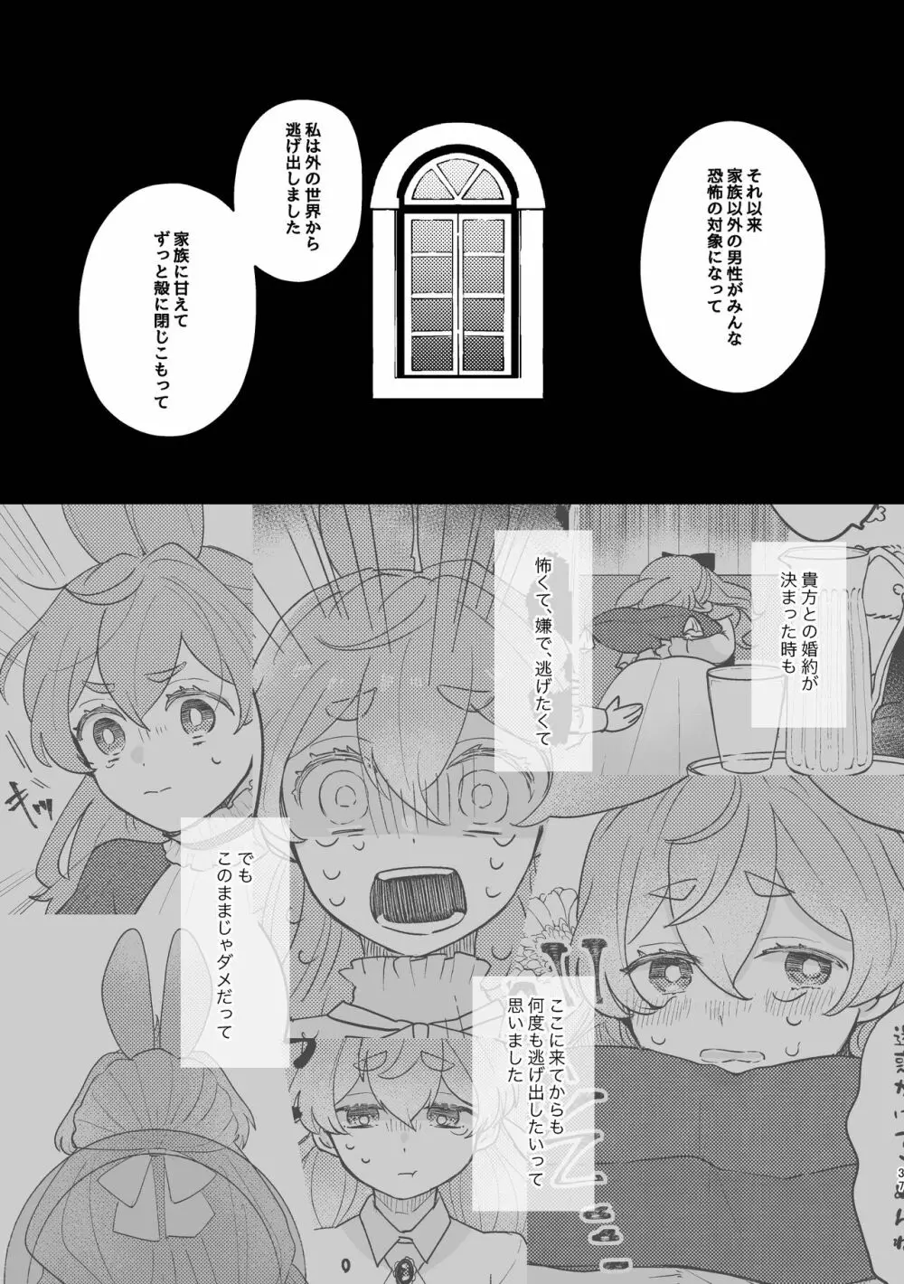 うさぎ令嬢とオオカミ令息 - page37