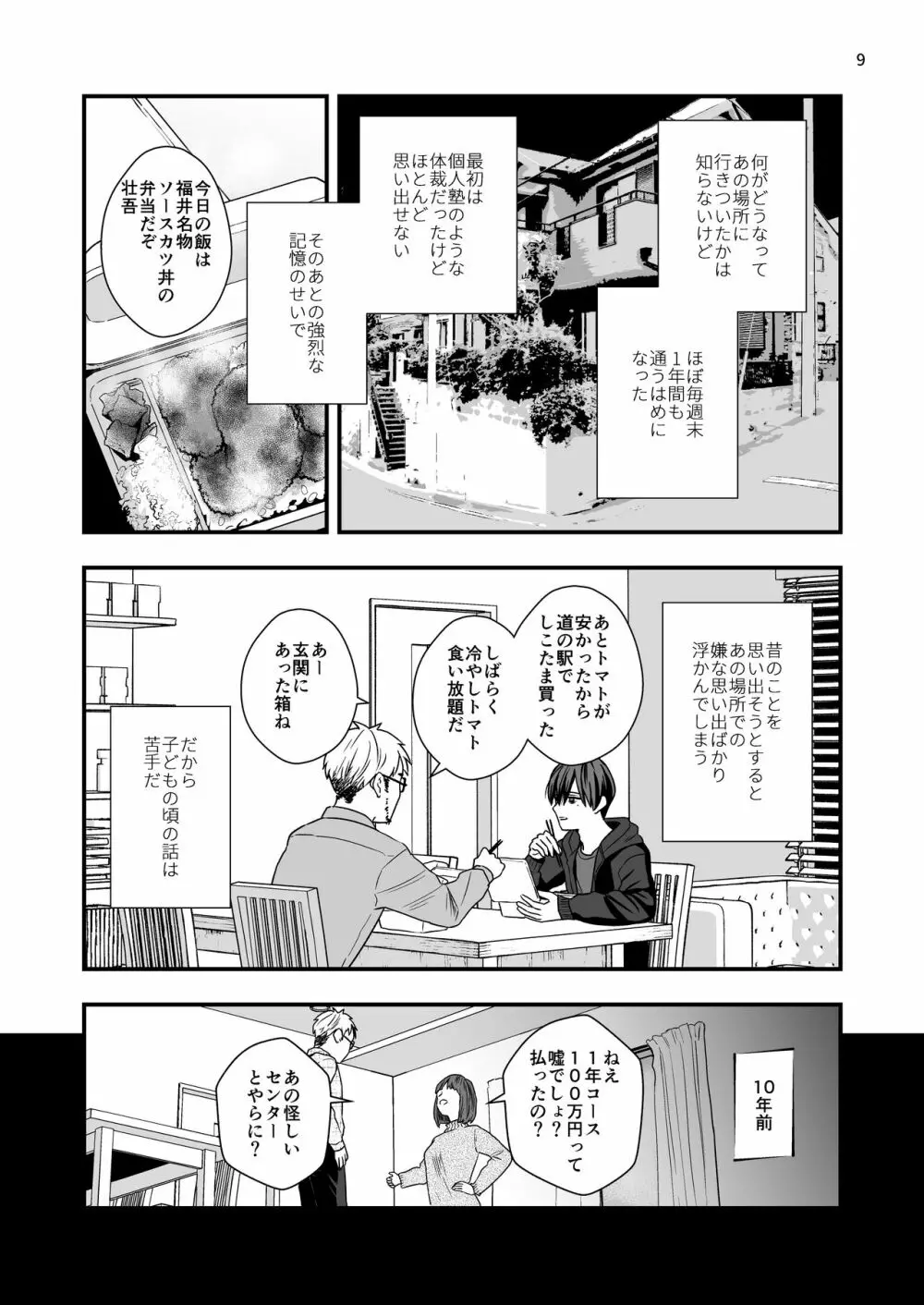 七年前の棘 - page9