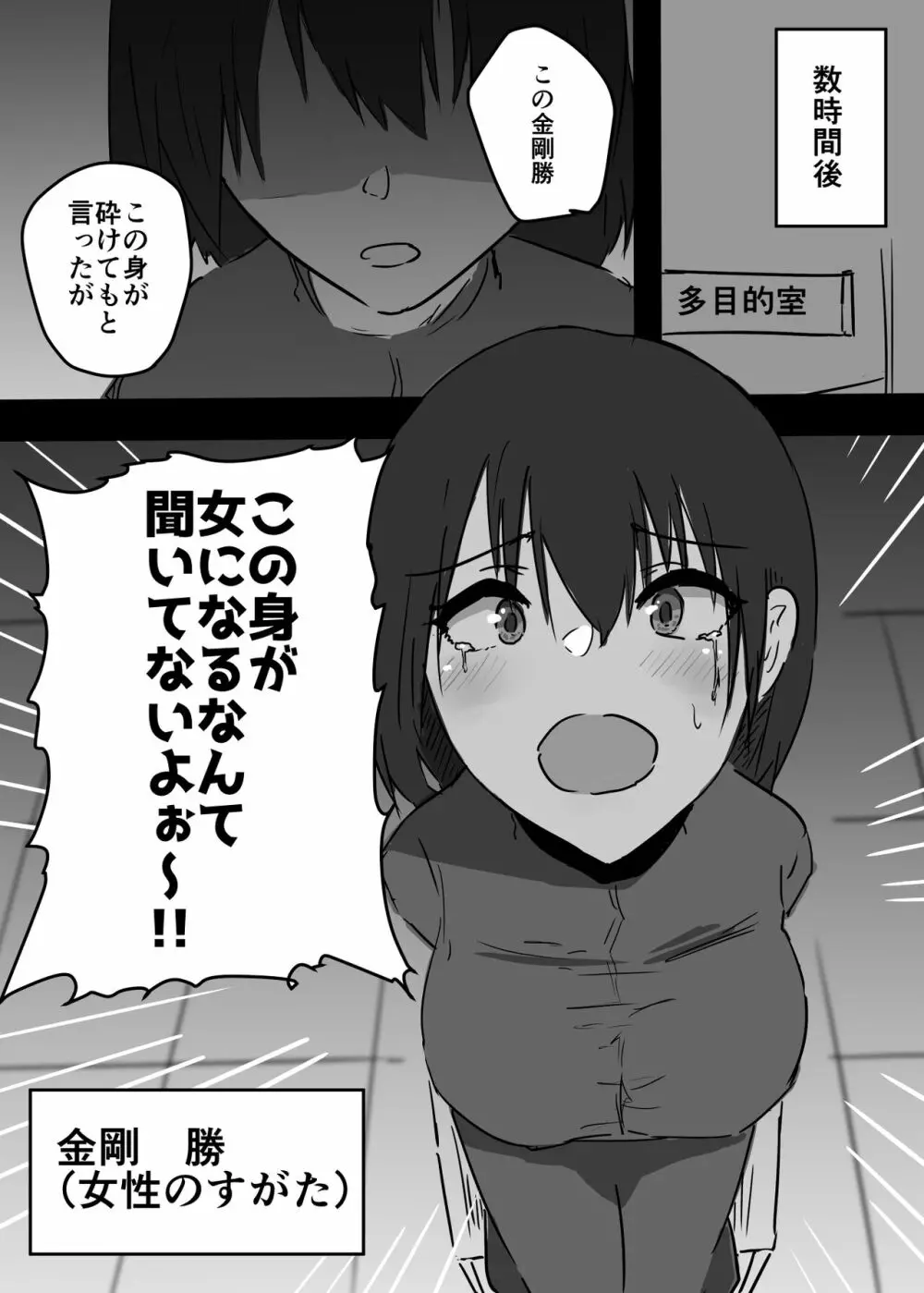 女体化した俺がメス堕ちしてセクロス部に入るまでの物語 - page8