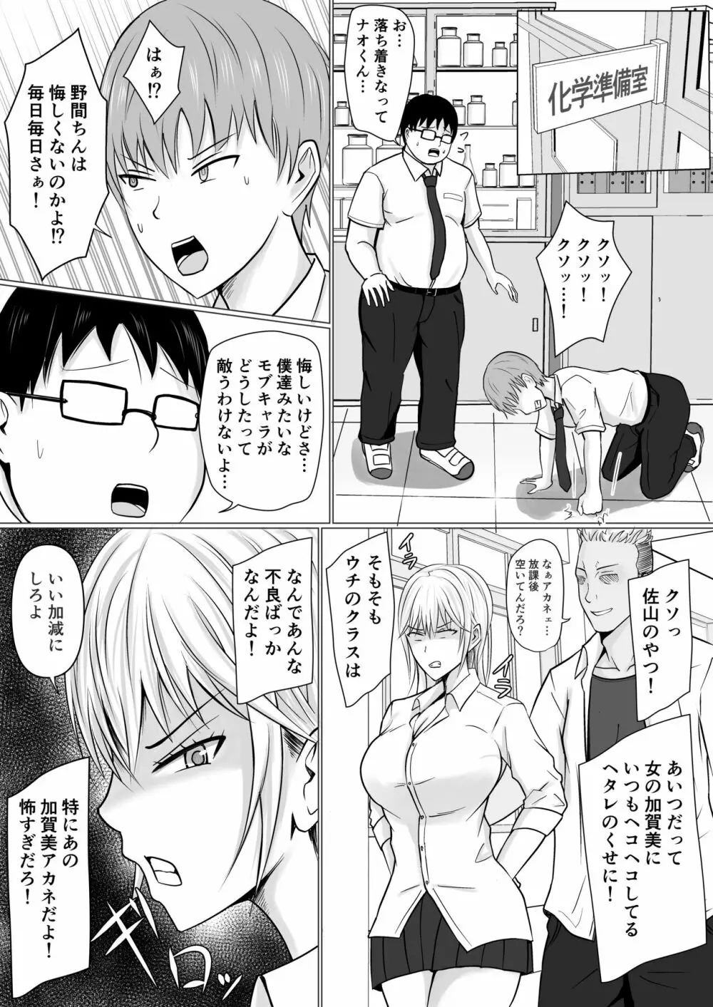 クラスのヤンキー女子に憑依 - page6