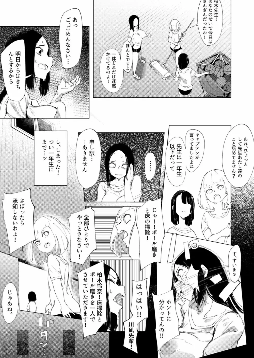 バスケ部の新米教師イジメ - page22