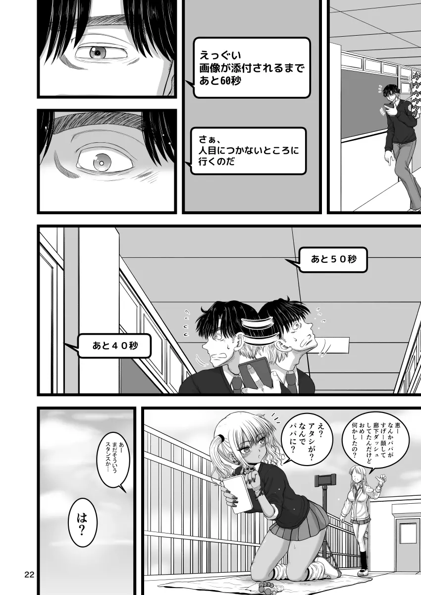 甘えたいギャルはフケ顔の陰キャにぐいぐい迫りました - page22