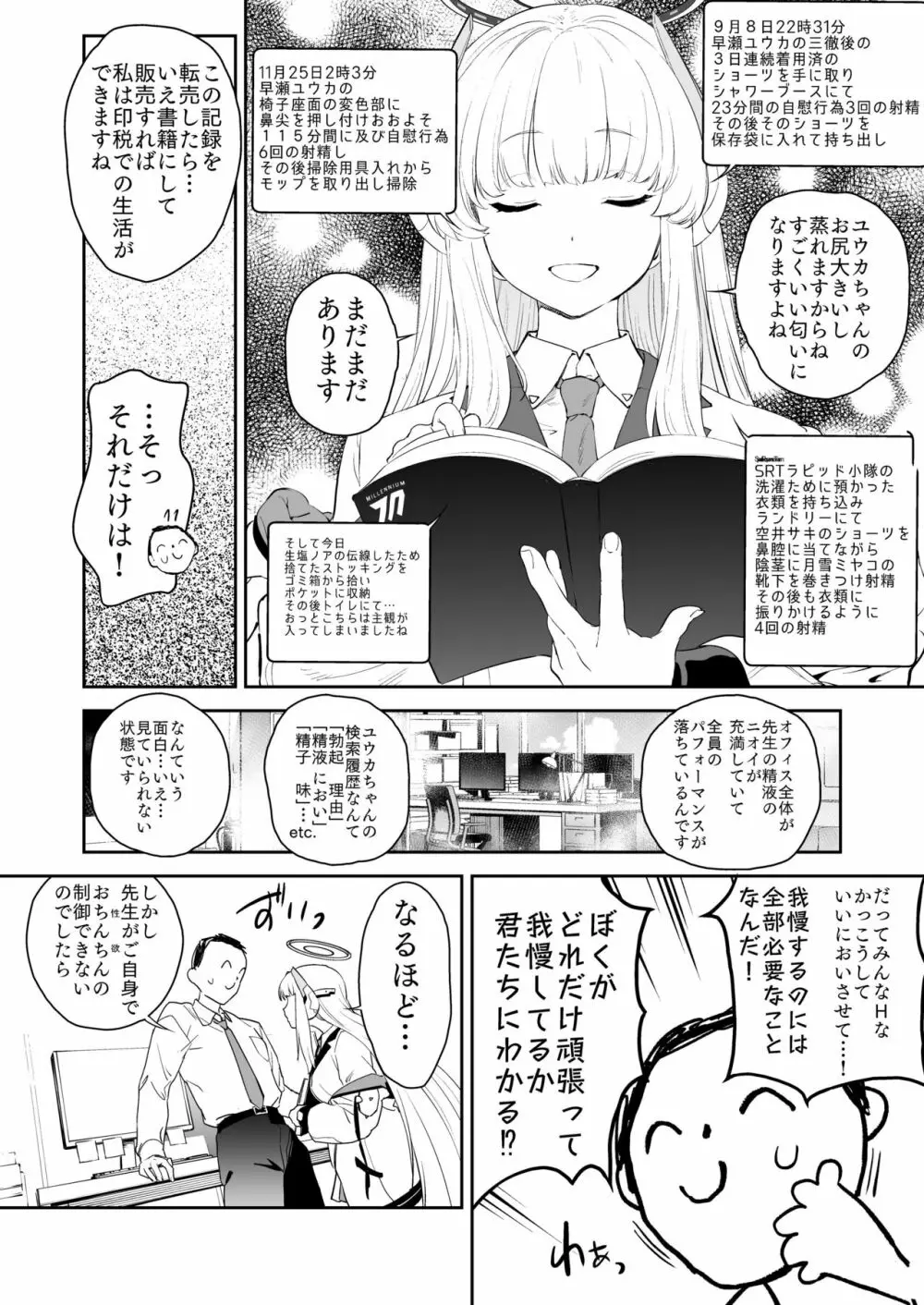 セミナー書記生塩ノアによる逆ちんぽ管理記録 - page5