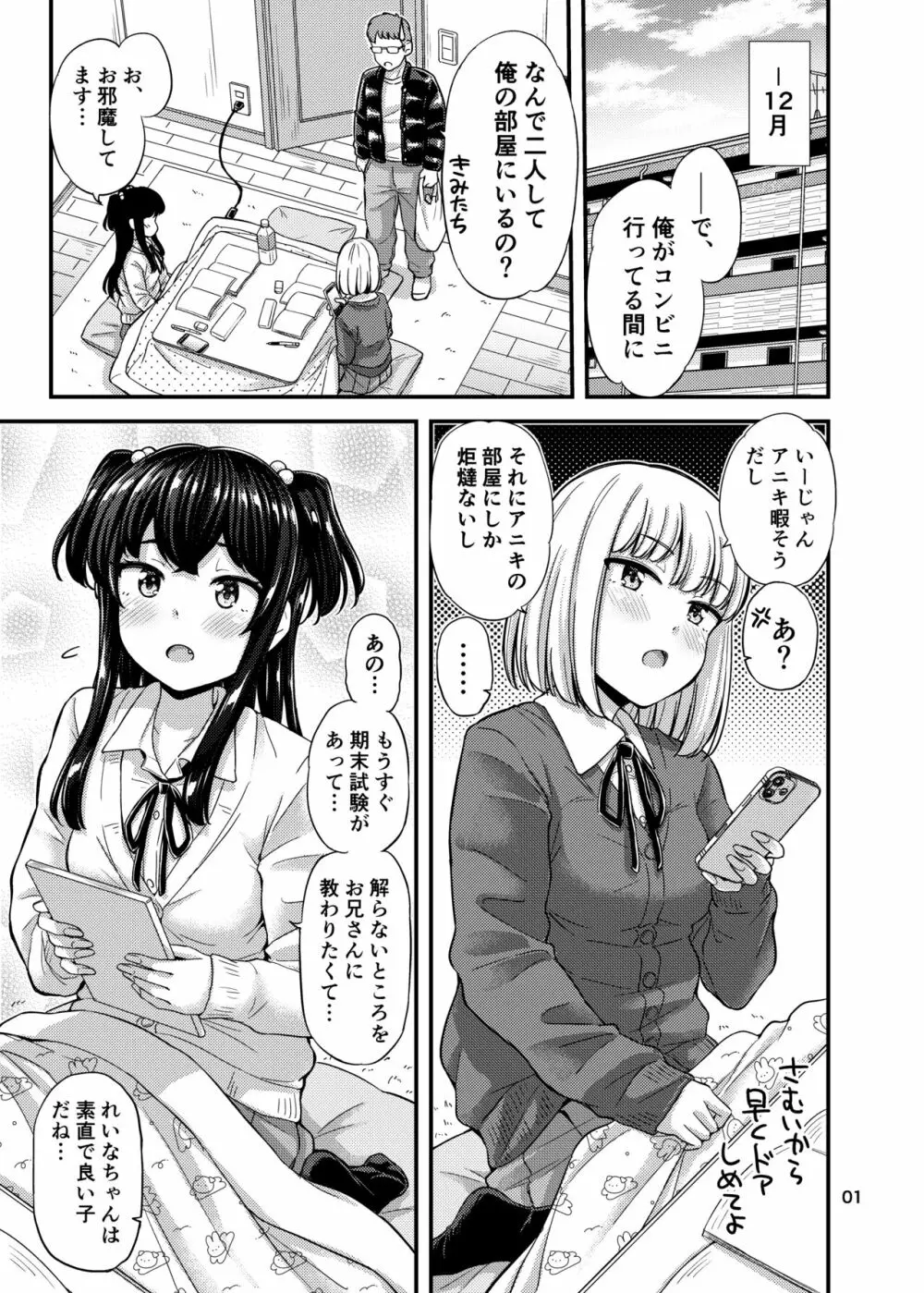 こたつのナカで - page2