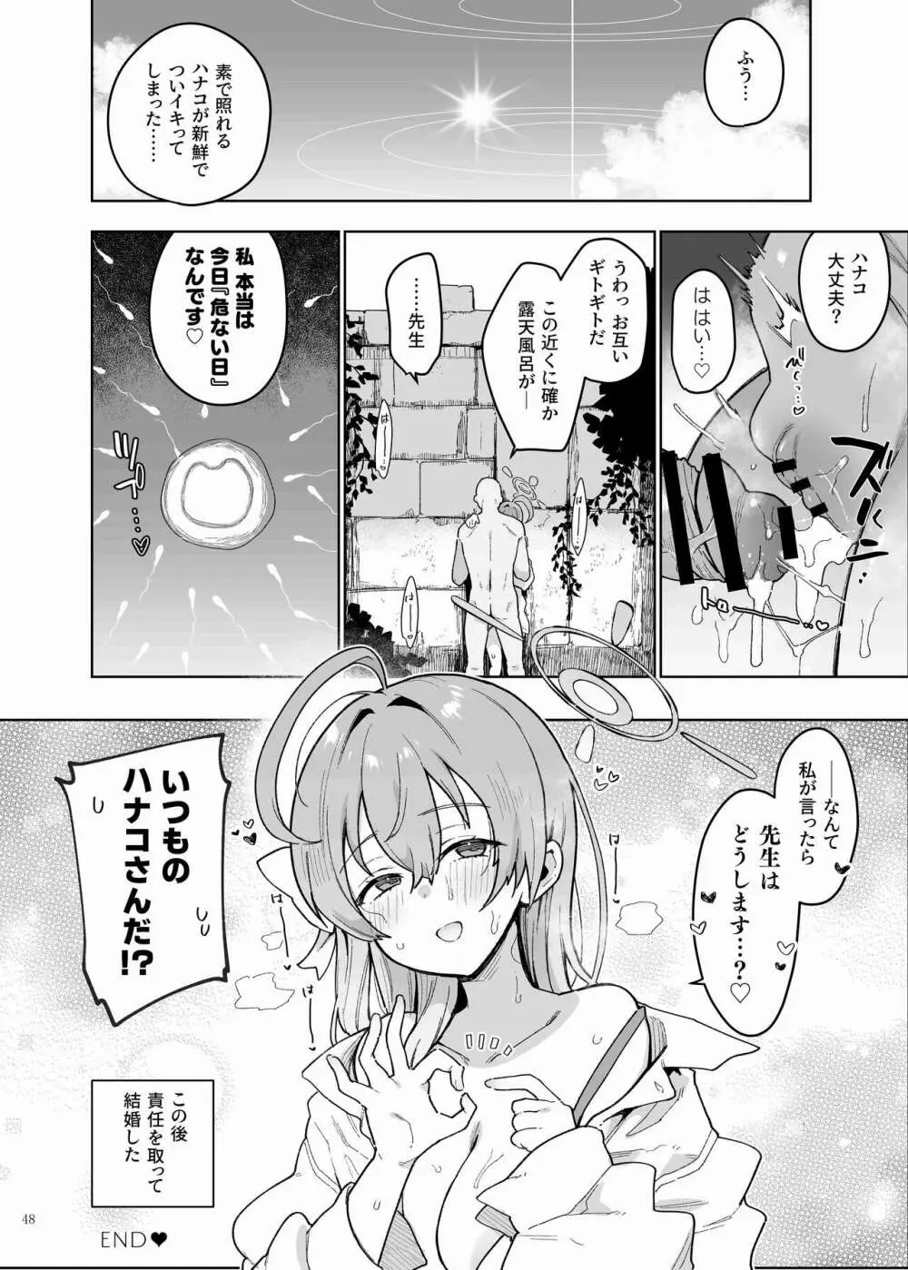 ブルアカイチャラブエロ合同「絶倫大祭」 - page50