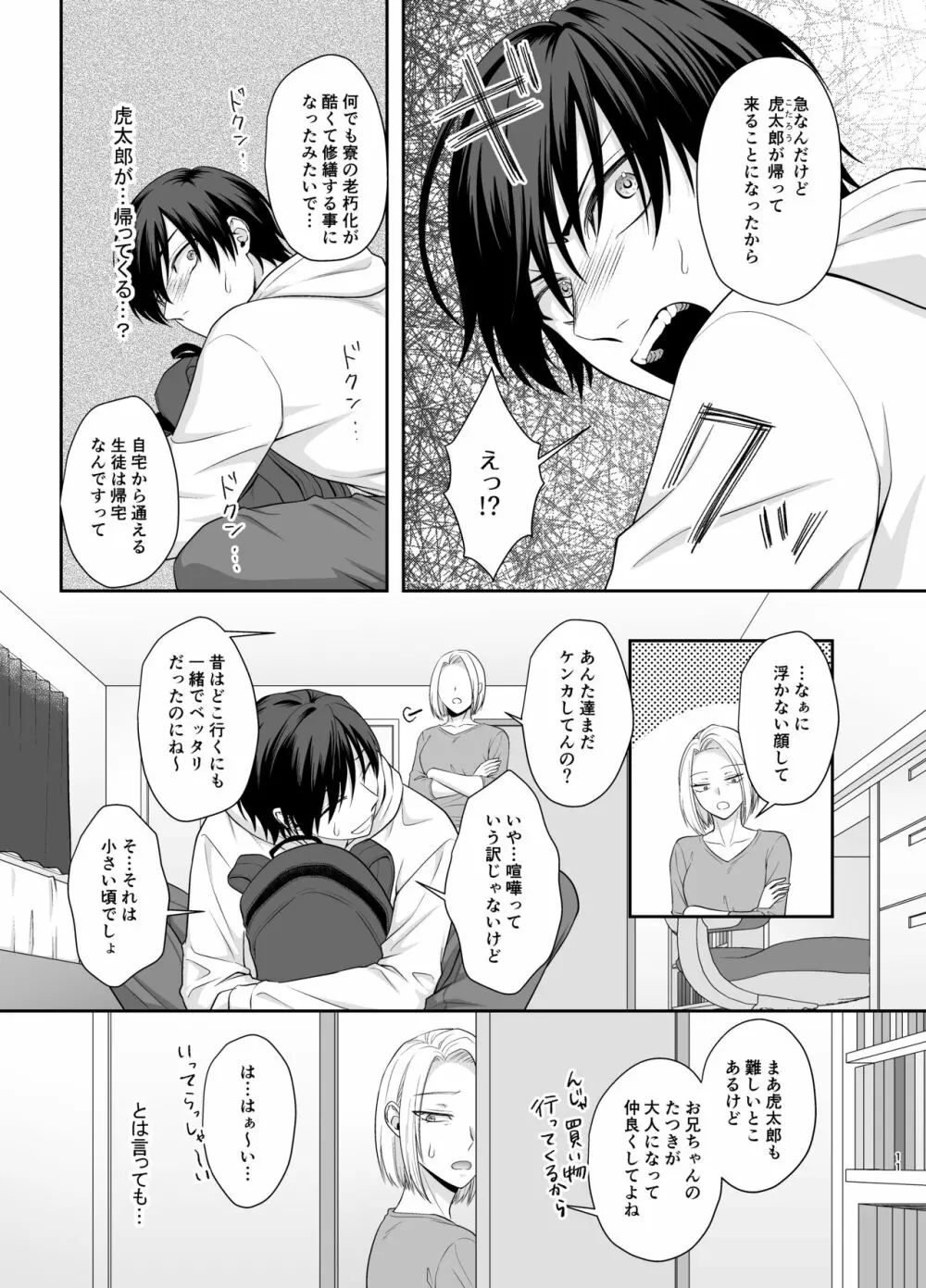 僕たち、兄弟にはもう戻れないみたいです。 - page11