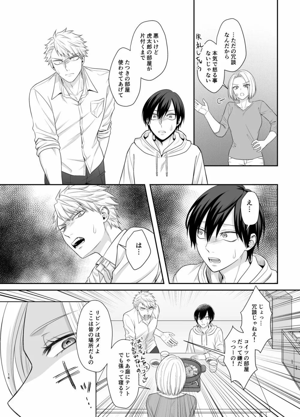 僕たち、兄弟にはもう戻れないみたいです。 - page16