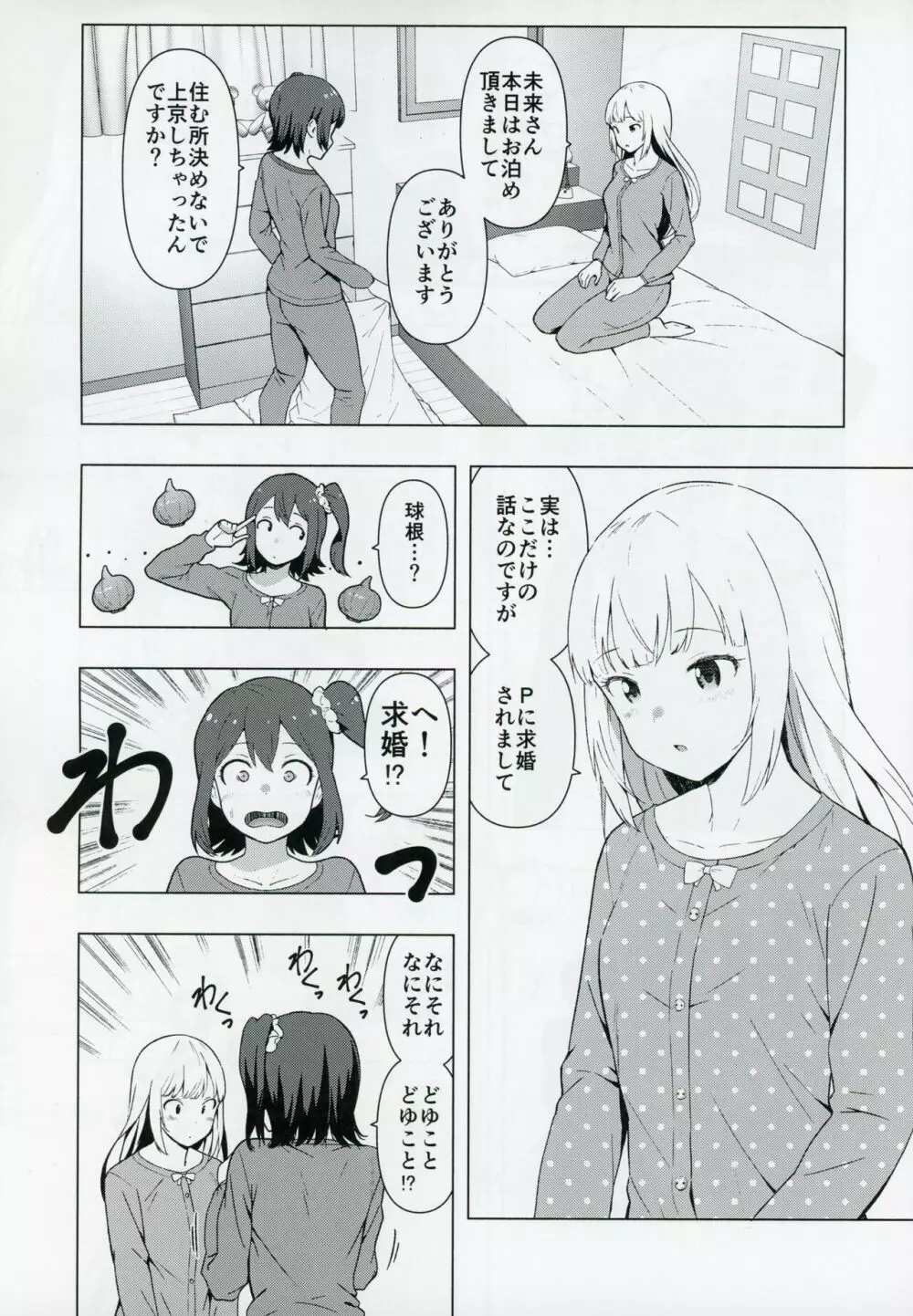 もしも担当アイドル白石紬と付き合ったら - page2