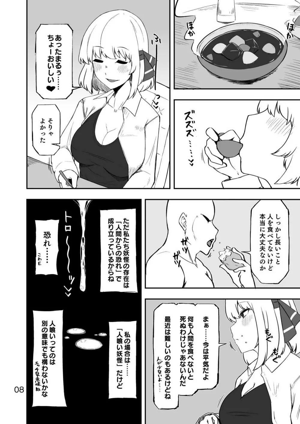 ルーミアさんと同棲性活 - page7