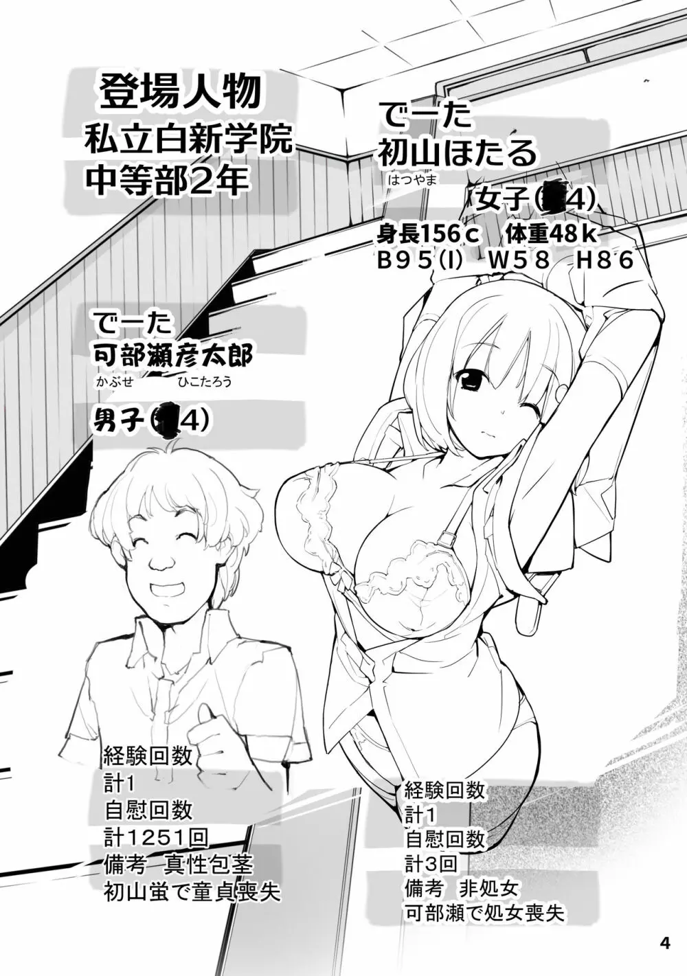 性にウトかった私はクラスの男子と○○○してしまいました。2 - page4