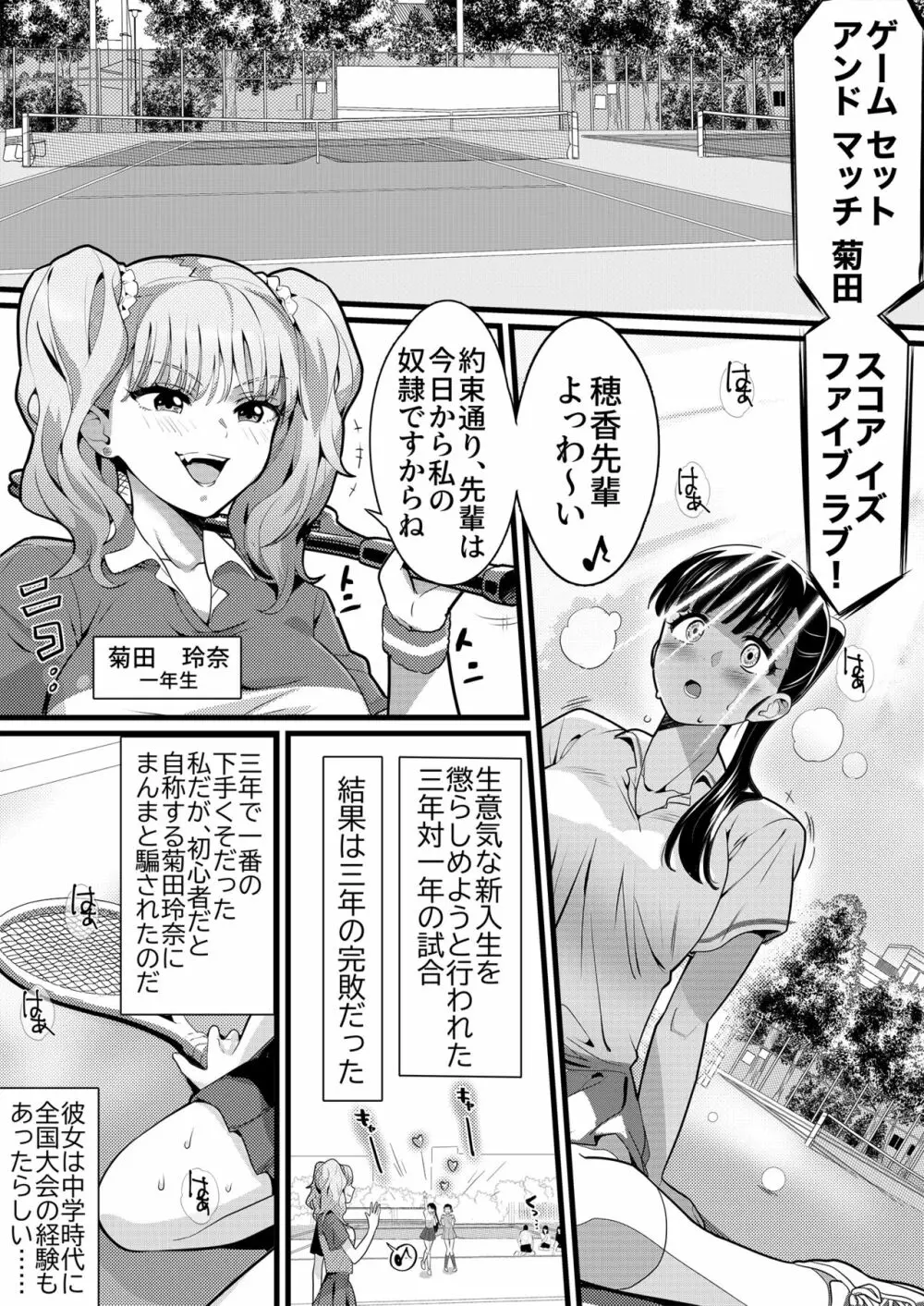 テニス部の先輩いじめ2 - page3