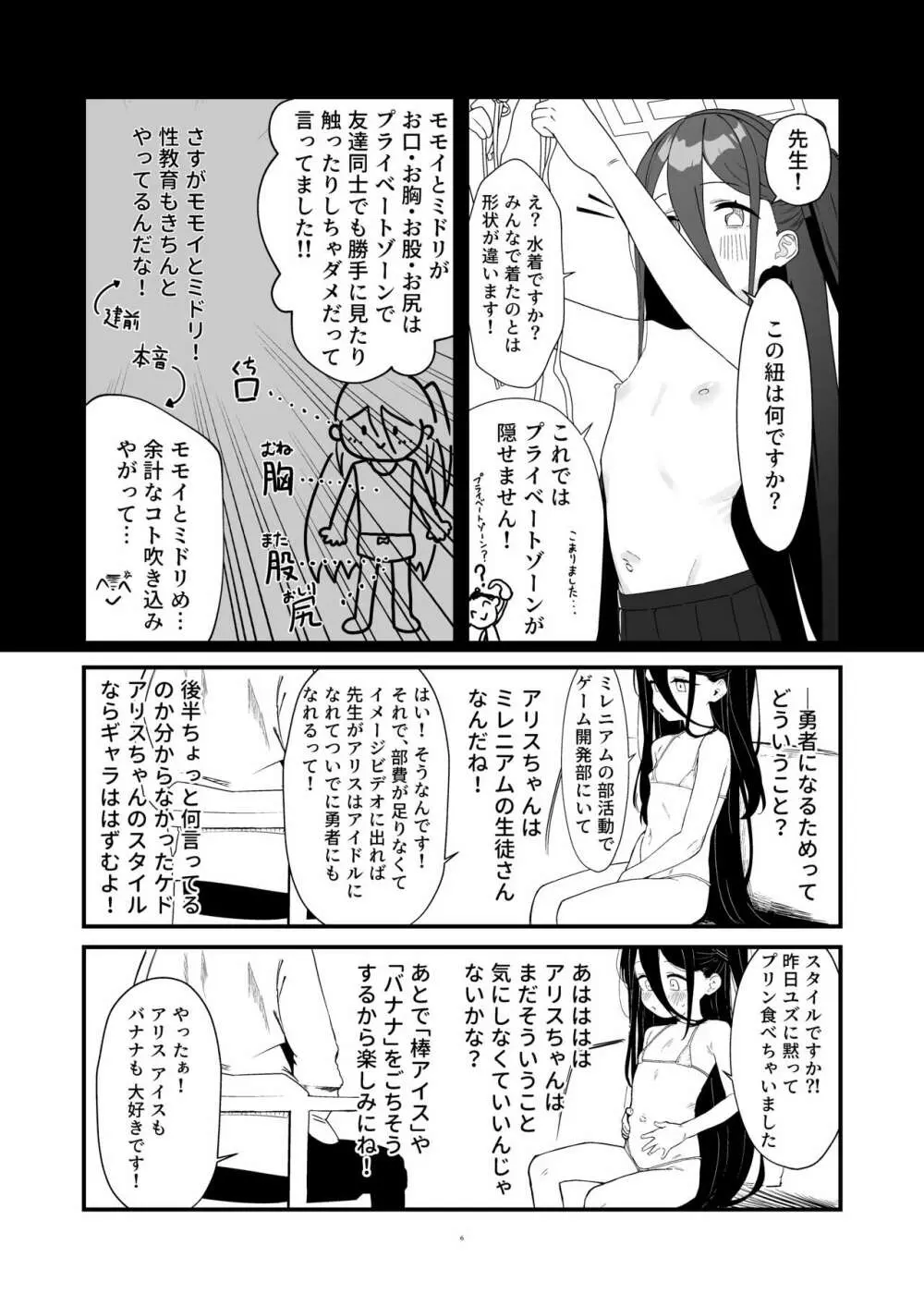 天童アリス ジュニアアイドルアリスちゃんデビュー作! - page6