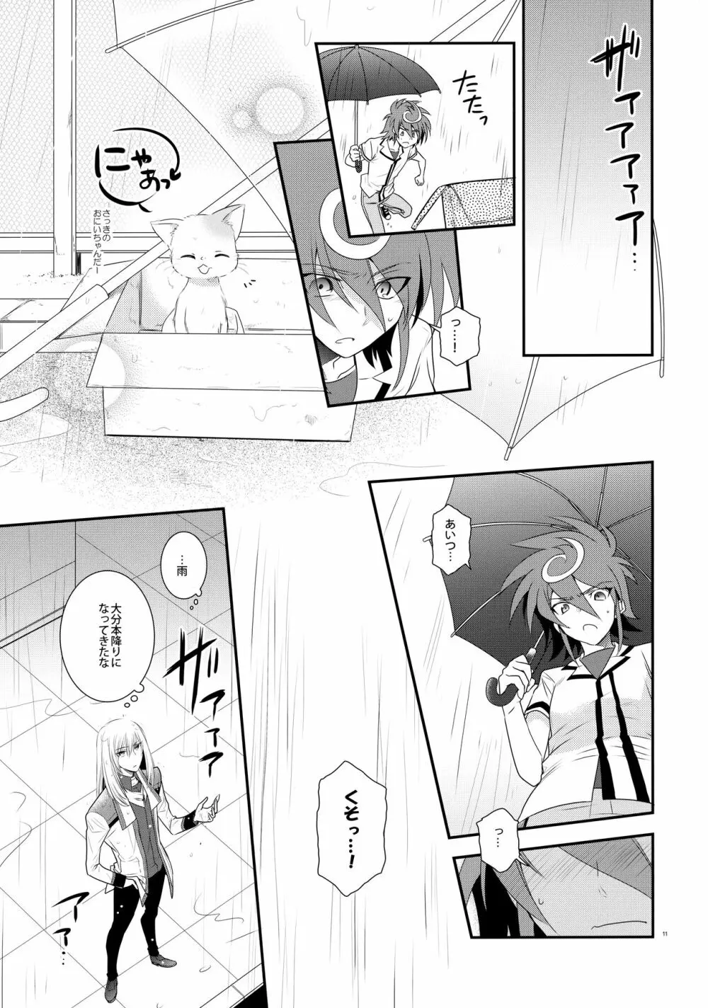 濡れ羽根の天蓋と迷い猫 - page10