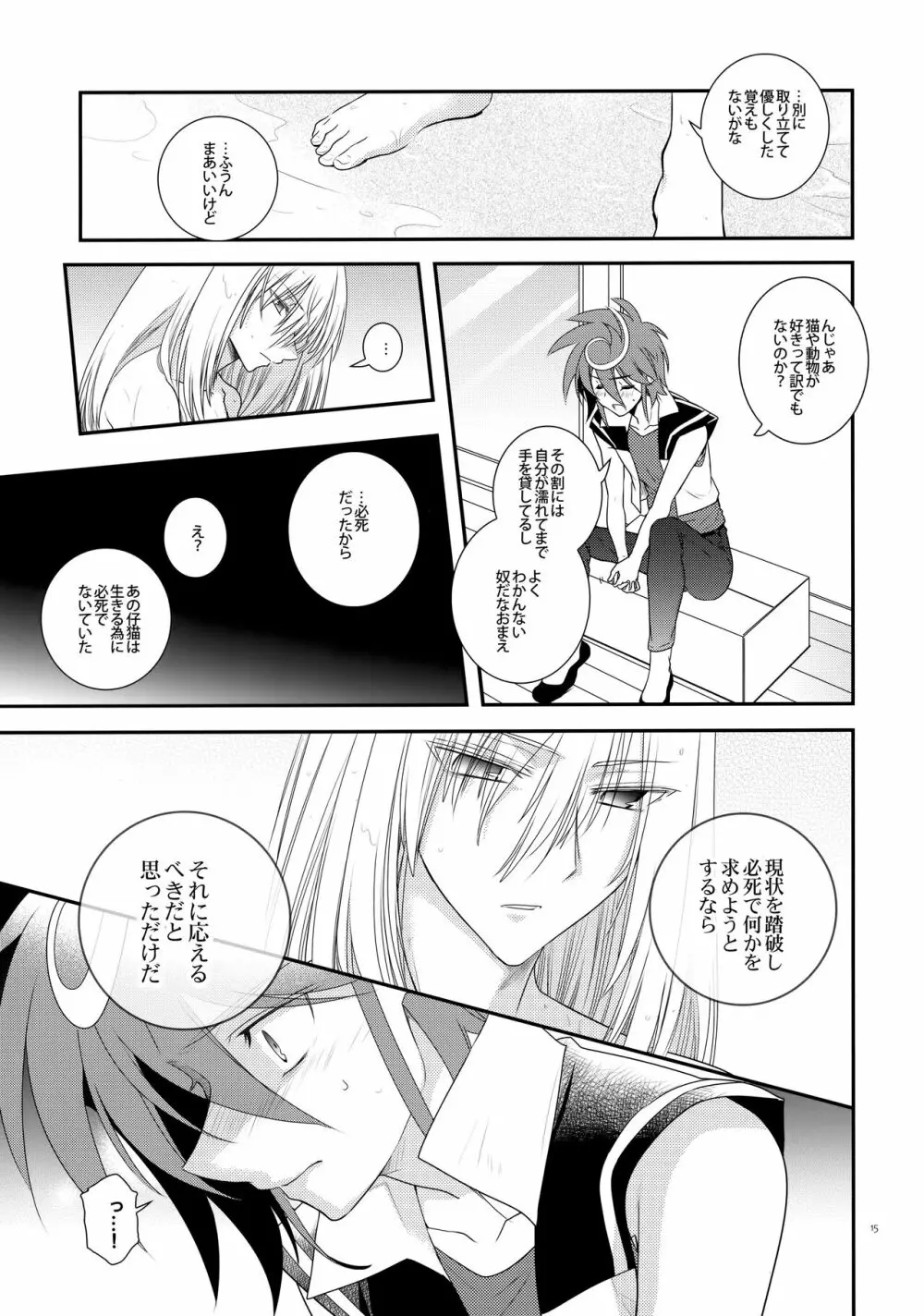 濡れ羽根の天蓋と迷い猫 - page14