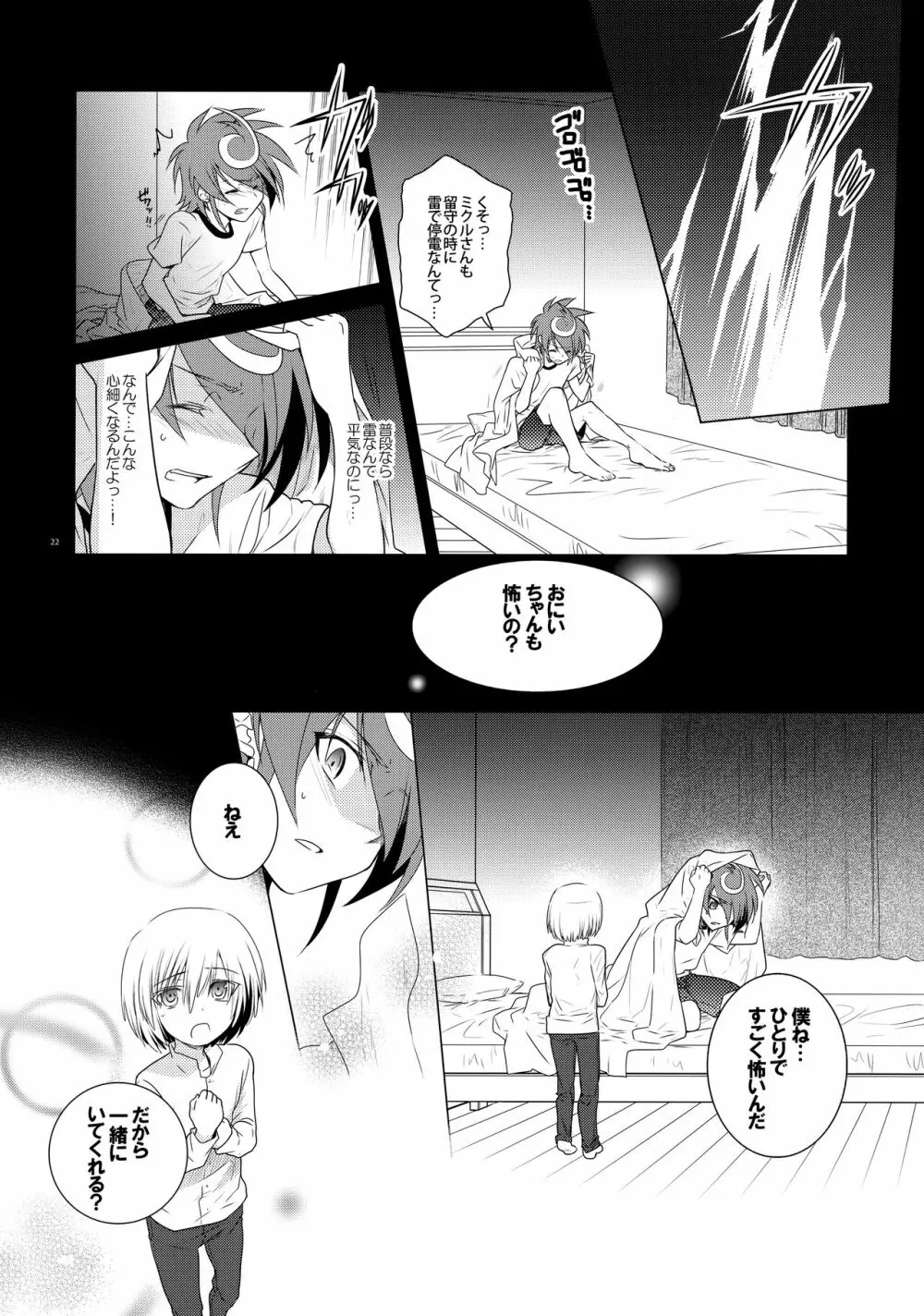 濡れ羽根の天蓋と迷い猫 - page21